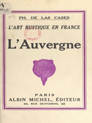 cover image of L'art rustique en France (5)